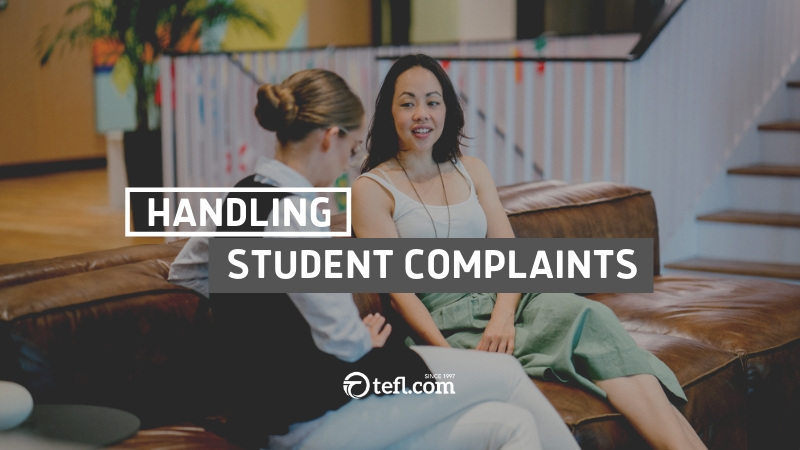 Handling Student Complaints